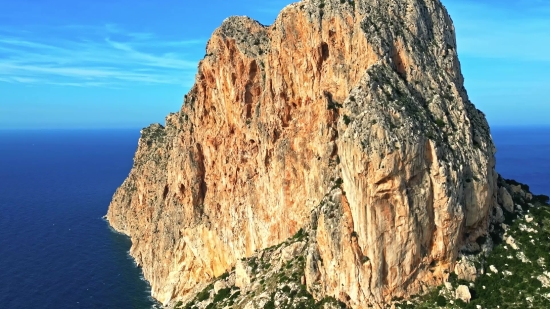 Reel Background Video Download, Cliff, Geological Formation, Rock, Landscape, Mountain