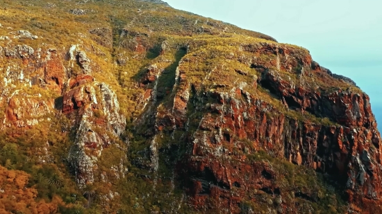 Stock City Footage, Cliff, Geological Formation, Canyon, Mountain, Landscape