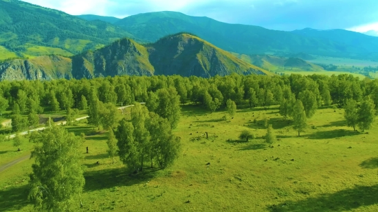 Stock Motion Backgrounds, Highland, Mountain, Landscape, Mountains, Sky