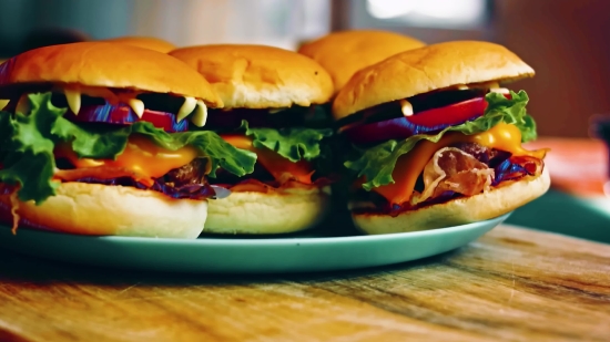 Tornado Stock Footage, Lunch, Food, Meal, Bread, Tomato