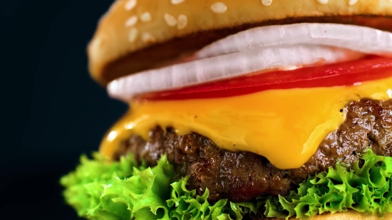 Video Free Download No Copyright, Cheeseburger, Hamburger, Sandwich, Snack Food, Lunch