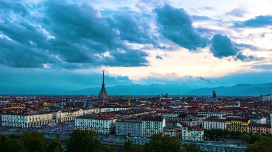 Videoblocks 120fps, City, Sky, Architecture, Building, Waterfront