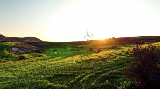 Warner Bros Stock Footage, Highland, Rural, Field, Agriculture, Landscape