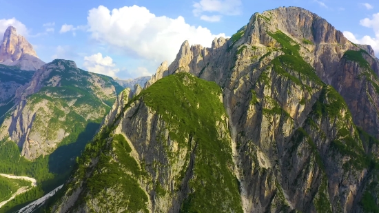 Windows 7 Video Background, Mountain, Alp, Mountains, Landscape, Line